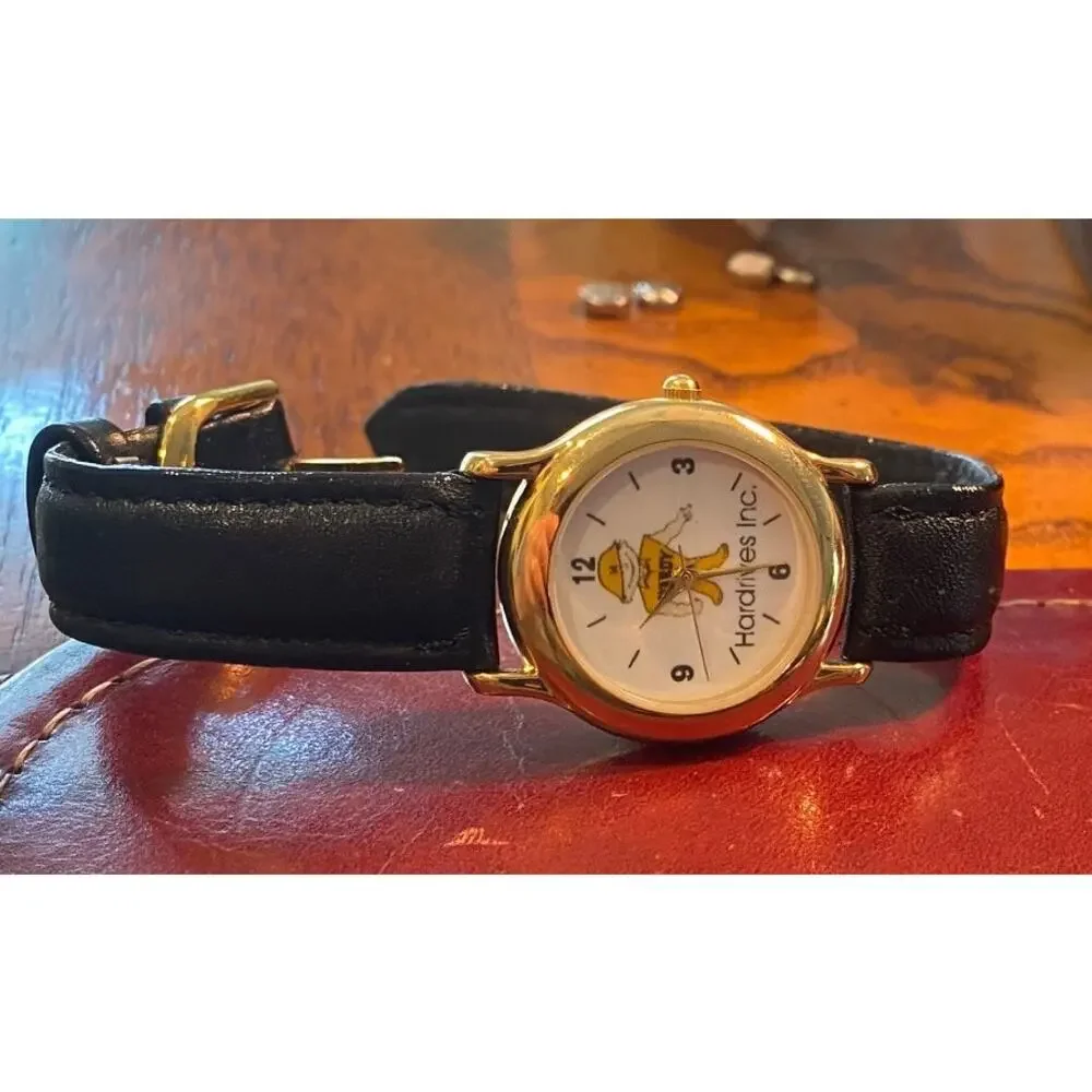 Women's 30mm Gold Tone Hardrives Inc Watch by Uptown Watches